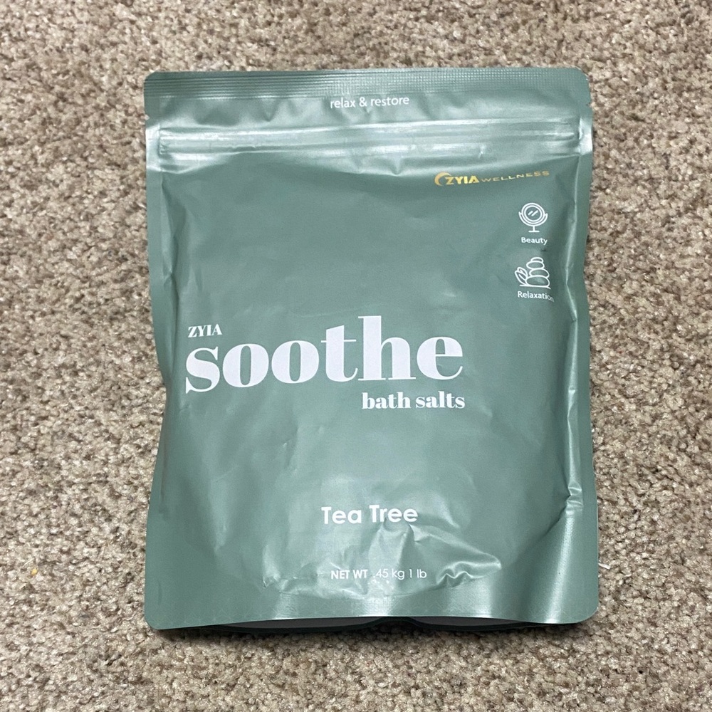ZYIA Soothe Bath Salts - Tea Tree Green
